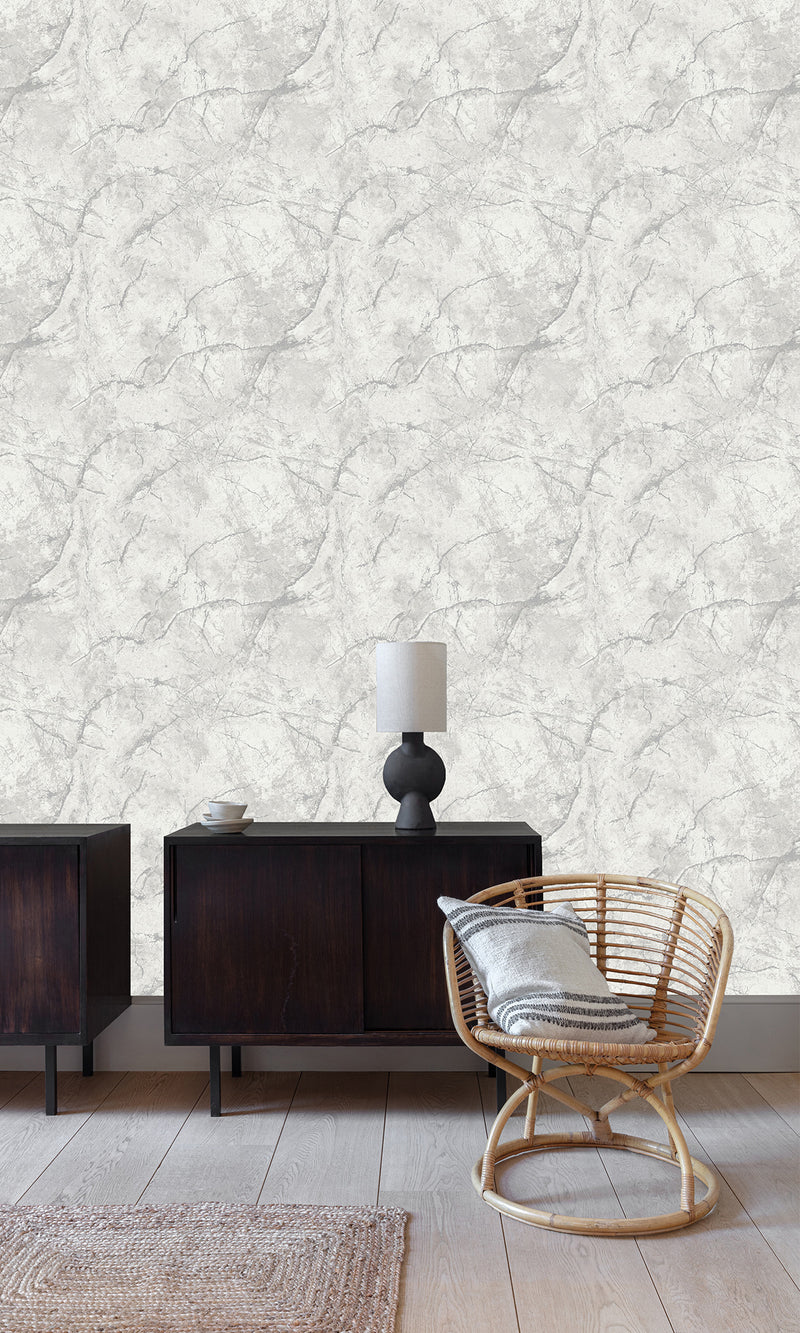 Textured Vibes Thassos White Smoke A78001