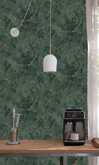 Textured Vibes Thassos Dark Hunter Green A78002