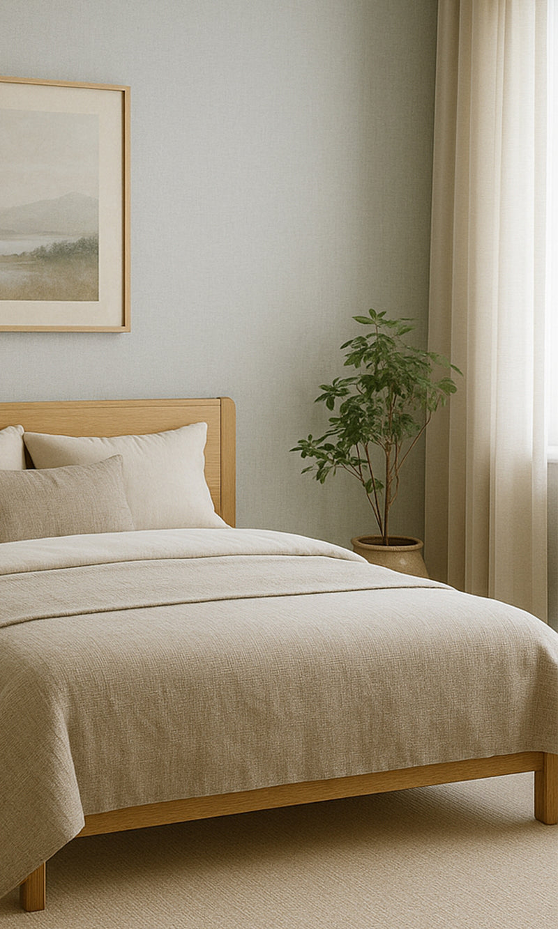 The Textured Linen Vintage Khaki 173NH3173