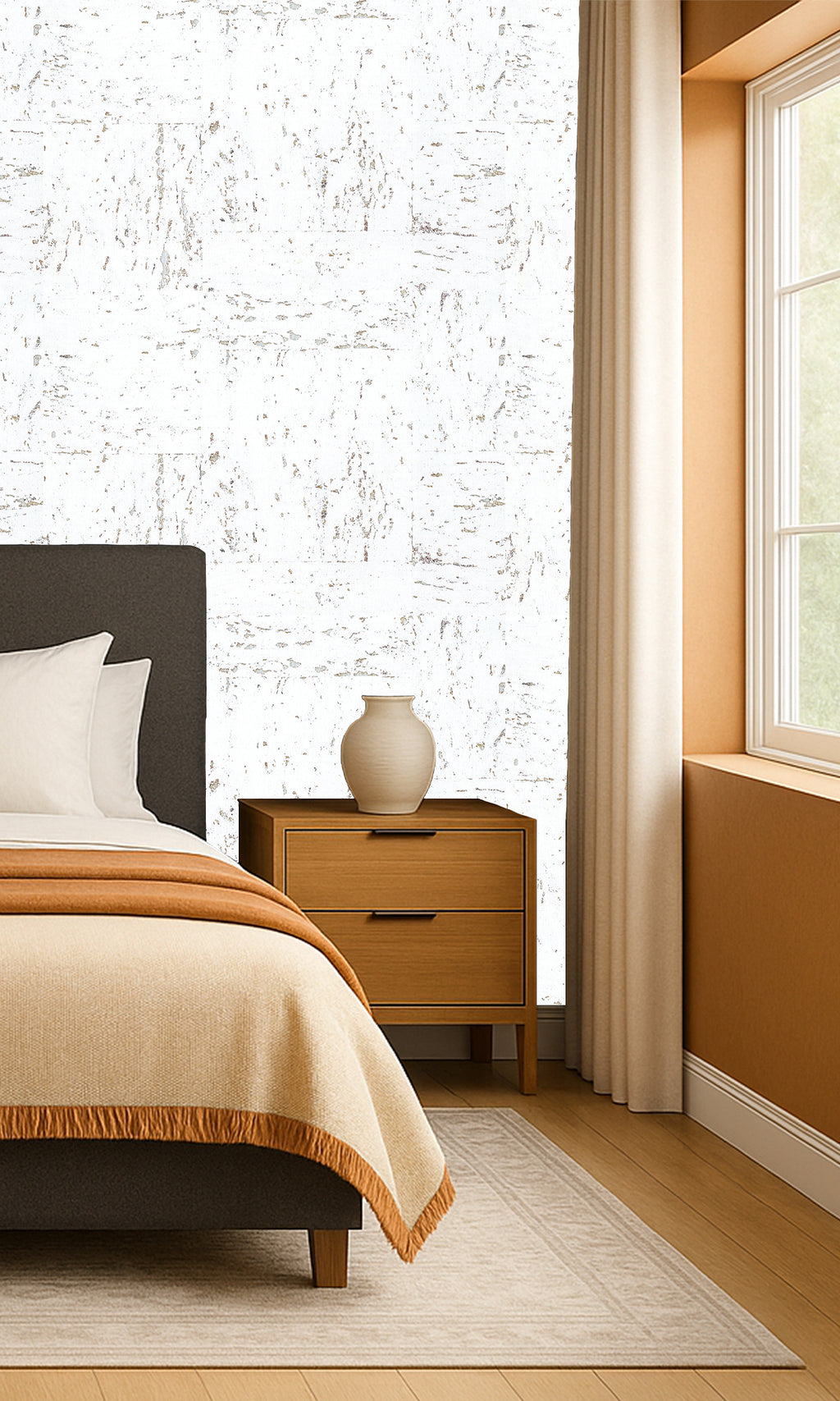 The Textured Flexiwood Fiber Snow White H171NQ8332