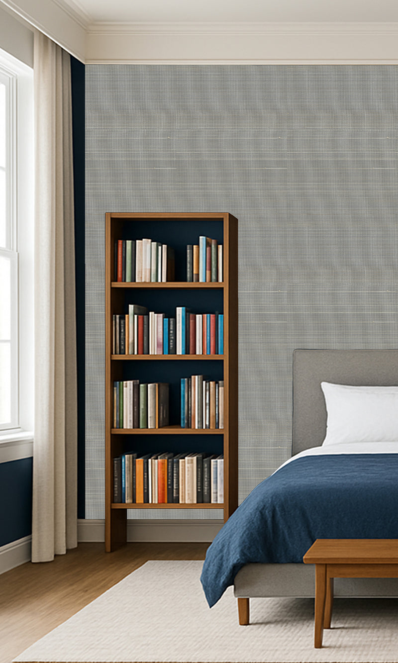 The Textured Abaca Habitat Namara Grey N-NA0028