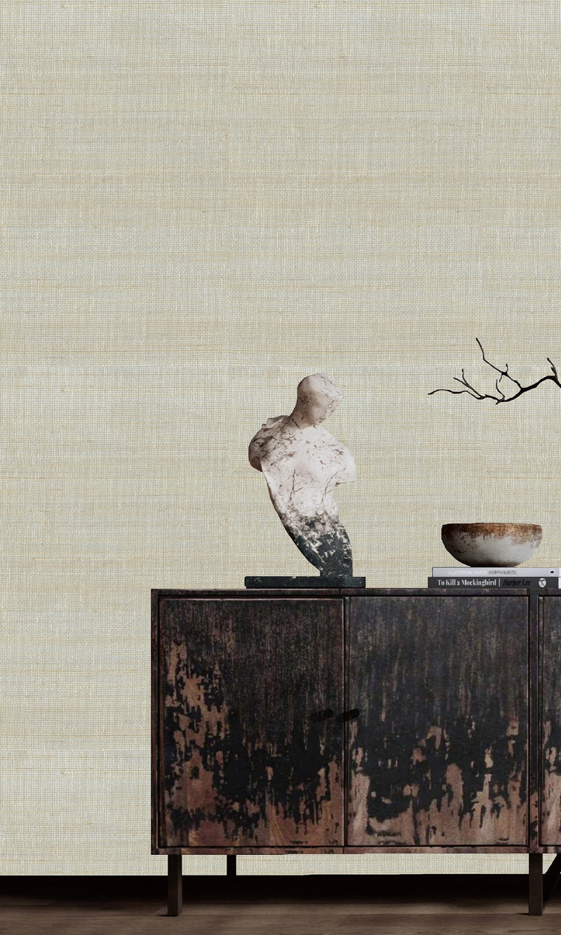 The Textured Abaca Habitat Ash Blue - Prairie Sage N-NA0066