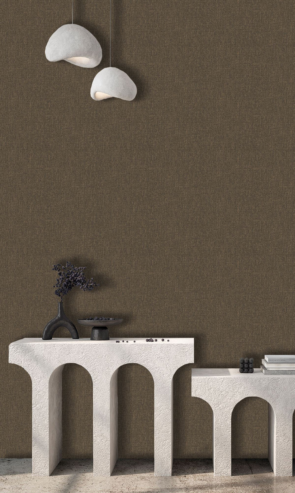 Serenity Fabric Design Metallic Bronze SY27514