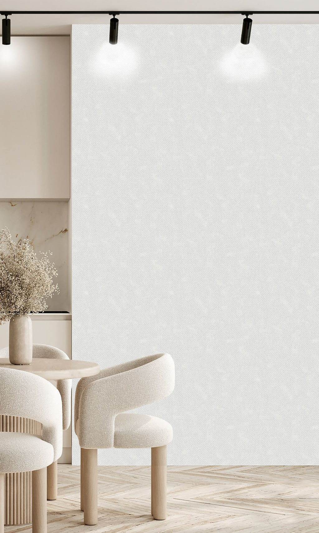 Serenity Fabric Abstract Glacier Grey SY27520