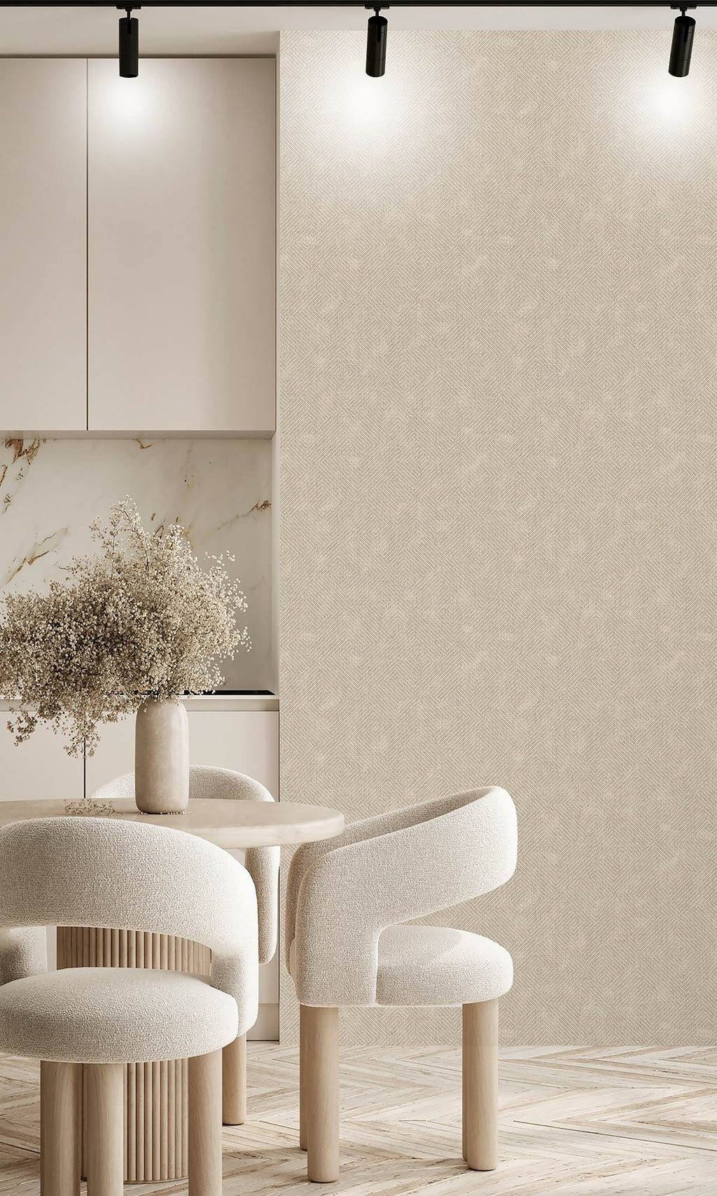 Serenity Fabric Abstract Bermuda Sand SY27522