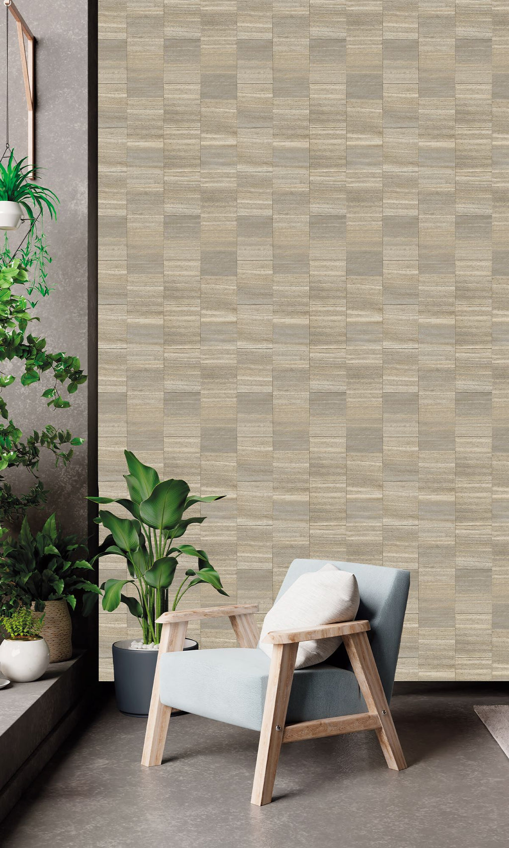 Serenity Fabric Squares Stonehenge Greige SY27531