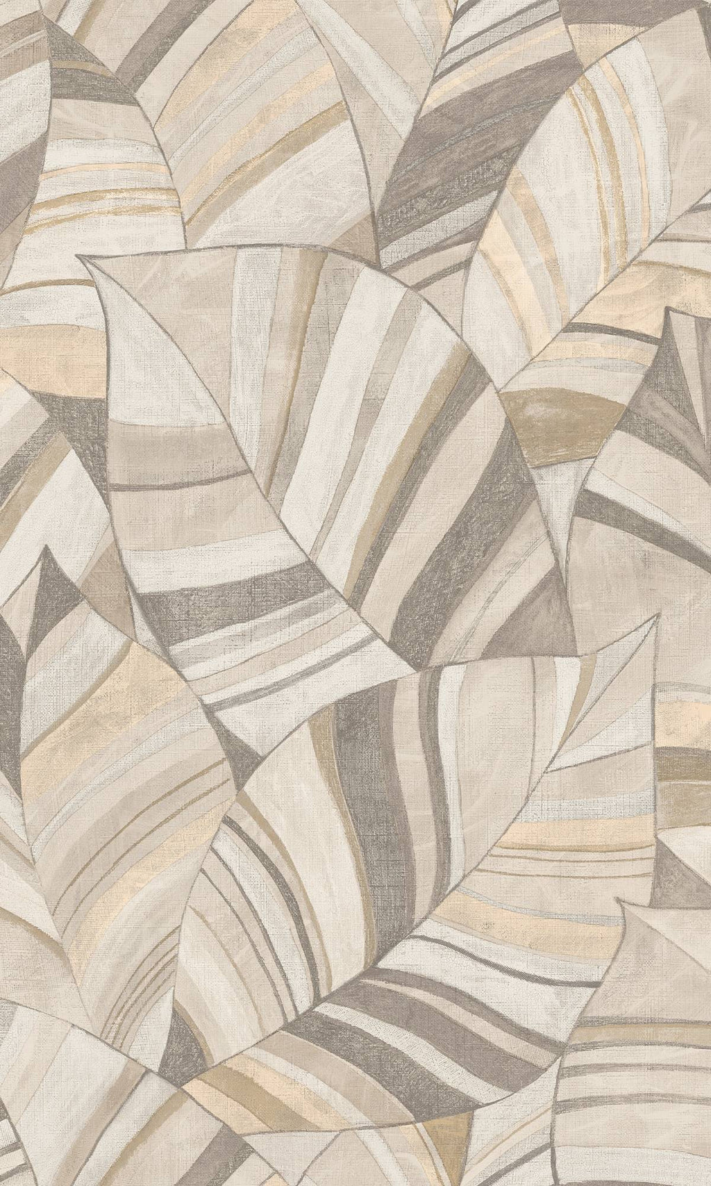 Serenity Native Leaves Sepia Stone & Zorba Gray SY27561