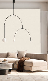 Antibes Textile Plain Ivory Mist AN28201