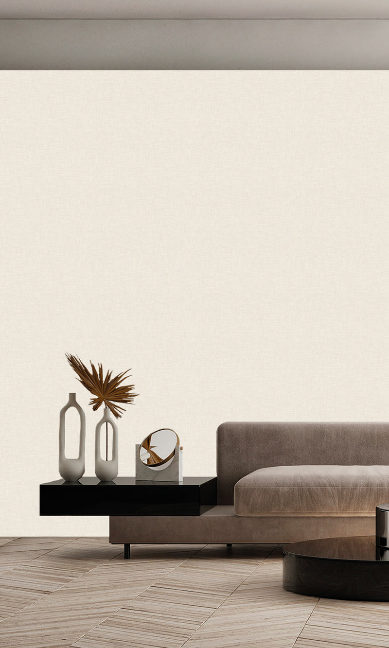 Antibes Textile Plain Ivory Mist AN28201