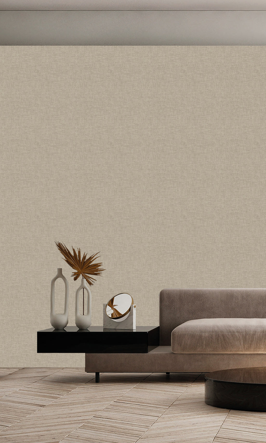 Antibes Textile Plain Oyster Grey AN28205