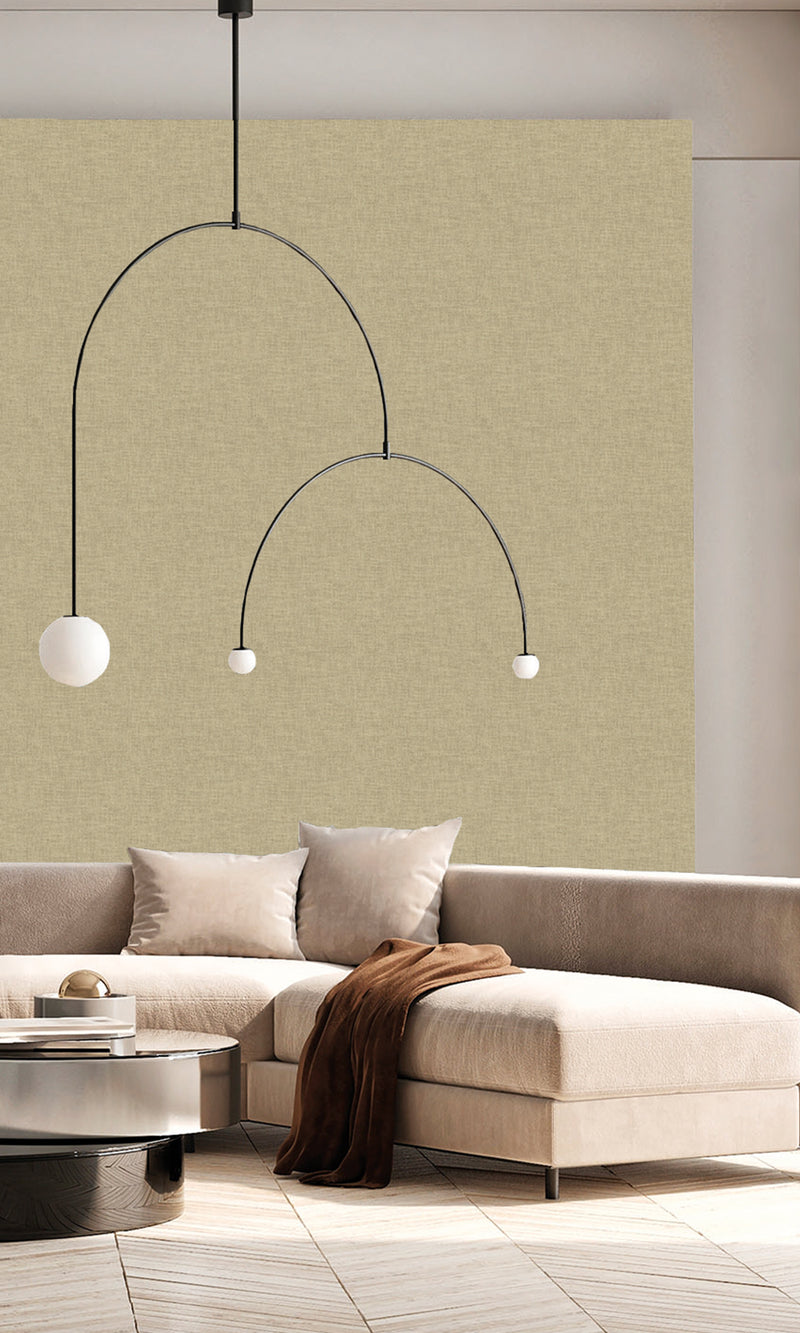 Antibes Textile Plain Sepia Stone AN28210