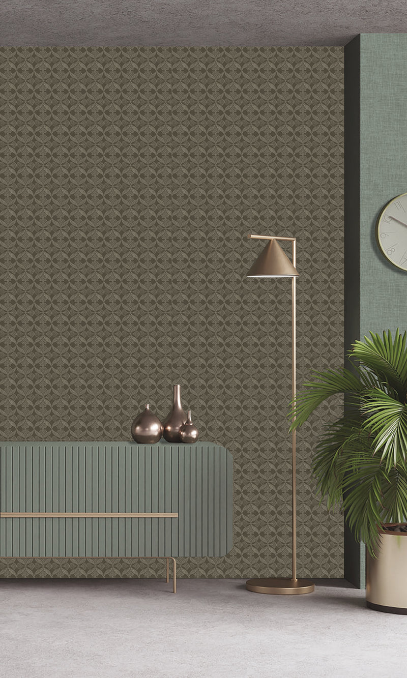 Antibes Ornament Dark Camo Beige AN28233