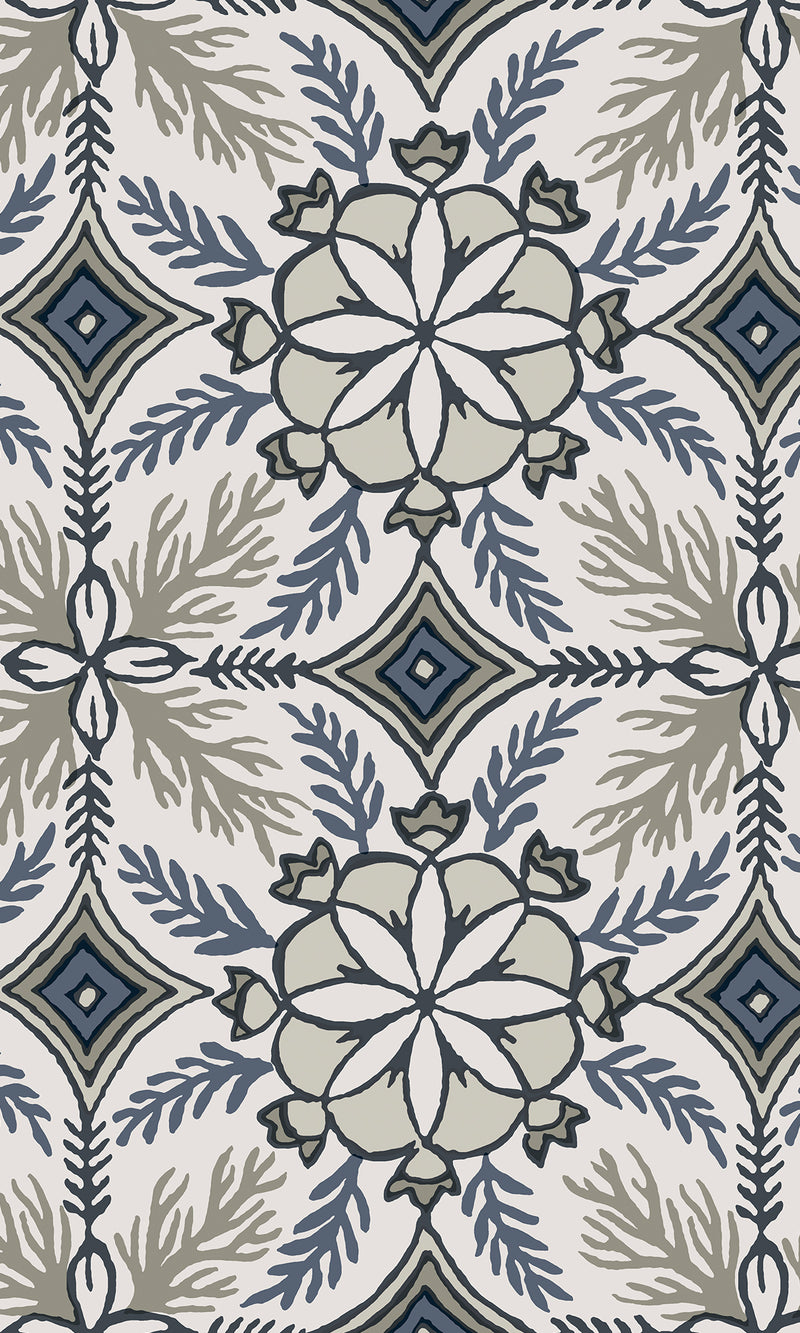 Antibes Morocco Midnight Blue & Featherstone AN28242