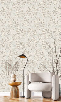 Antibes Branches Mountain Grey & Sorrell Brown AN28251