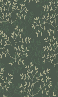 Antibes Branches Deep Sea Shadow & Prairie Grey AN28253