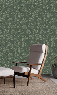 Antibes Branches Deep Sea Shadow & Prairie Grey AN28253