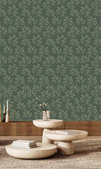 Antibes Branches Deep Sea Shadow & Prairie Grey AN28253