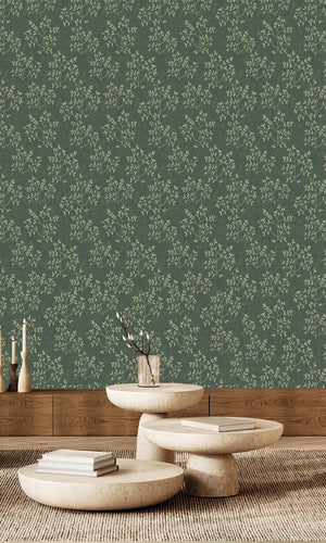 Antibes Branches Deep Sea Shadow & Prairie Grey AN28253