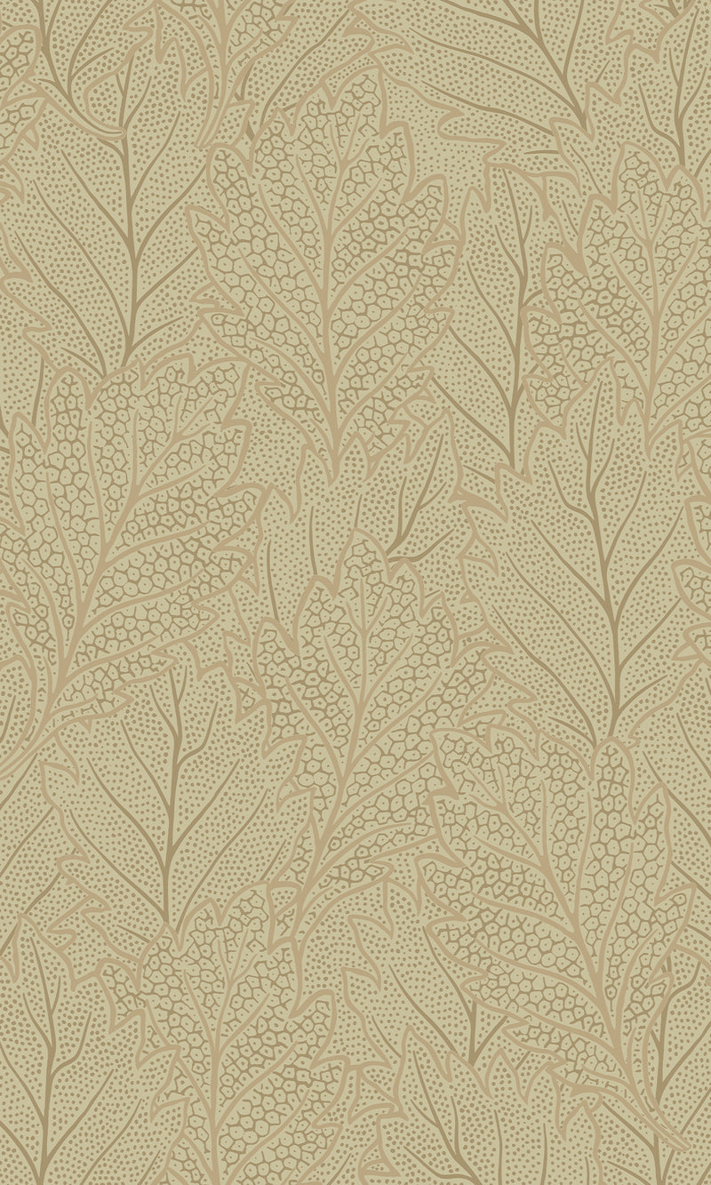 Antibes Quercus Leaves Canary Grass & Sweet Sparrow AN28261