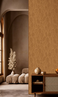 Antibes Quercus Leaves Moroccan Blunt & Grecian Gold AN28262