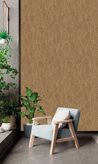 Antibes Quercus Leaves Moroccan Blunt & Grecian Gold AN28262