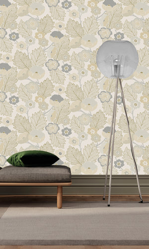 Antibes Flora Mountain Grey & Eaton Gold AN28270
