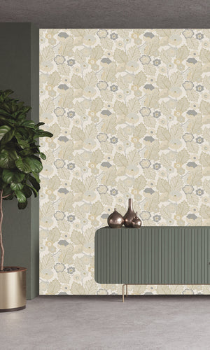 Antibes Flora Mountain Grey & Eaton Gold AN28270