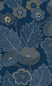 Antibes Flora Gibraltar Blue & Montecito AN28273