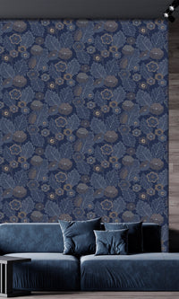 Antibes Flora Gibraltar Blue & Montecito AN28273
