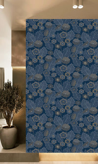 Antibes Flora Gibraltar Blue & Montecito AN28273