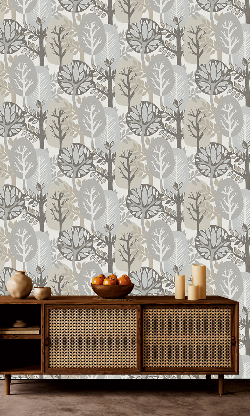 Antibes Nature Forest  Willow Springs & Bearsuit Grey AN28280