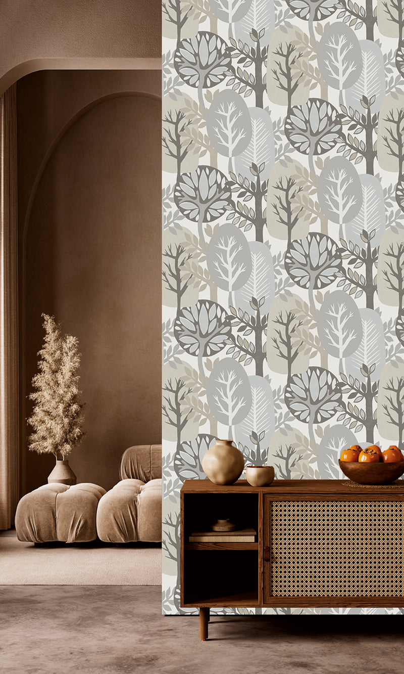Antibes Nature Forest  Willow Springs & Bearsuit Grey AN28280