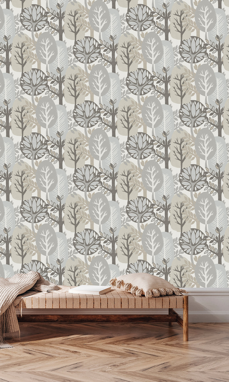 Antibes Nature Forest  Willow Springs & Bearsuit Grey AN28280