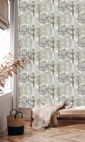 Antibes Nature Forest  Willow Springs & Bearsuit Grey AN28280