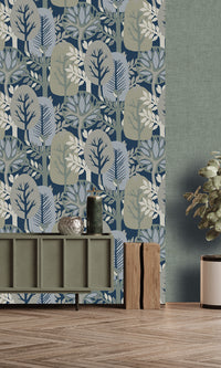 Antibes Nature Forest  Dily Blue & Lemon Grass AN28284