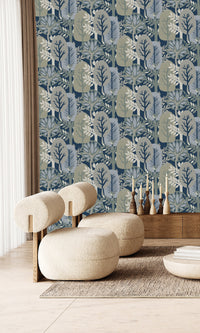 Antibes Nature Forest  Dily Blue & Lemon Grass AN28284