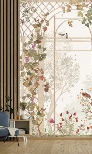 Designer Walls Beige Greenhouse DW2030