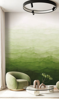 Designer Walls Garden Green Horizon DW2034