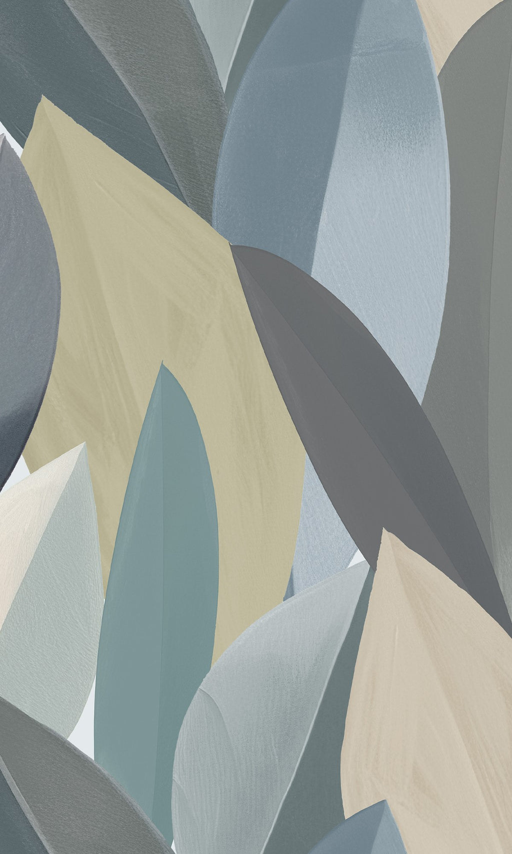 Serenity Foliage Periglacial Blue & Horizon Grey SYD27595