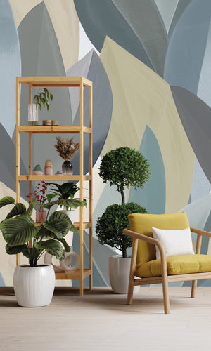 Serenity Foliage Periglacial Blue & Horizon Grey SYD27595