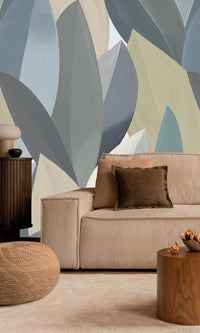 Serenity Foliage Periglacial Blue & Horizon Grey SYD27595