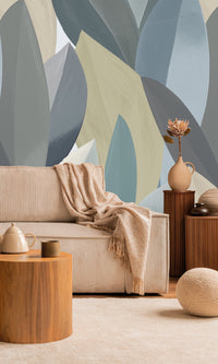 Serenity Foliage Periglacial Blue & Horizon Grey SYD27595
