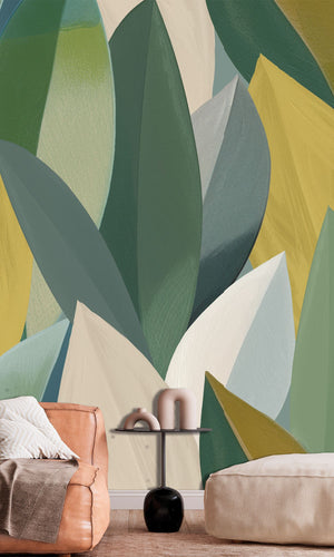 Serenity Foliage Moss Vale & Spanish Bistre SYD27596