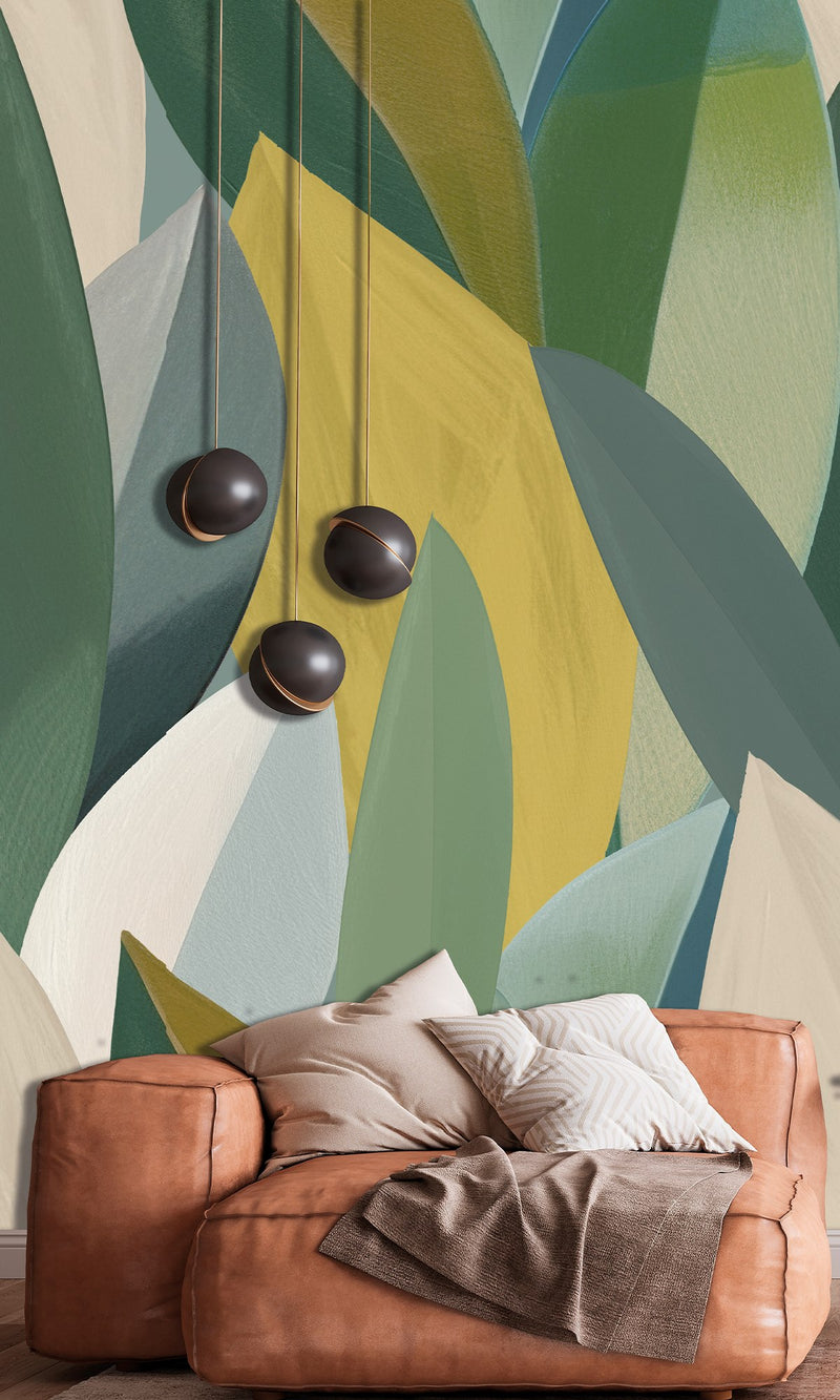 Serenity Foliage Moss Vale & Spanish Bistre SYD27596