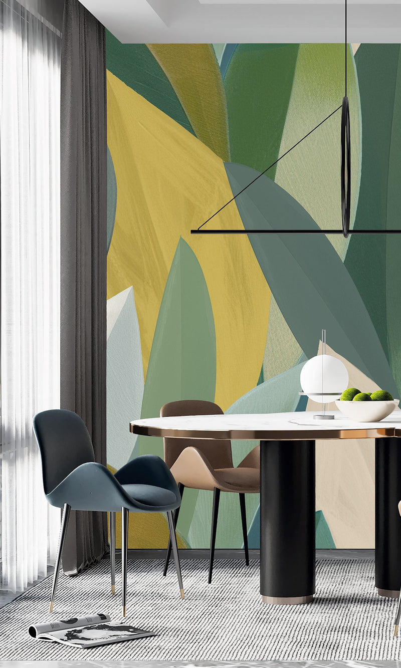 Serenity Foliage Moss Vale & Spanish Bistre SYD27596
