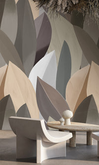 Serenity Foliage Agate Grey & Frosted Almond SYD27597