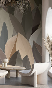 Serenity Foliage Agate Grey & Frosted Almond SYD27597
