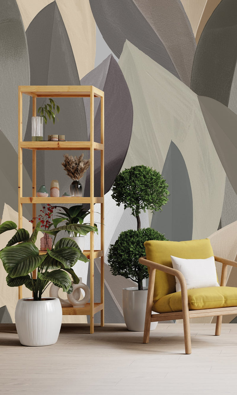 Serenity Foliage Agate Grey & Frosted Almond SYD27597