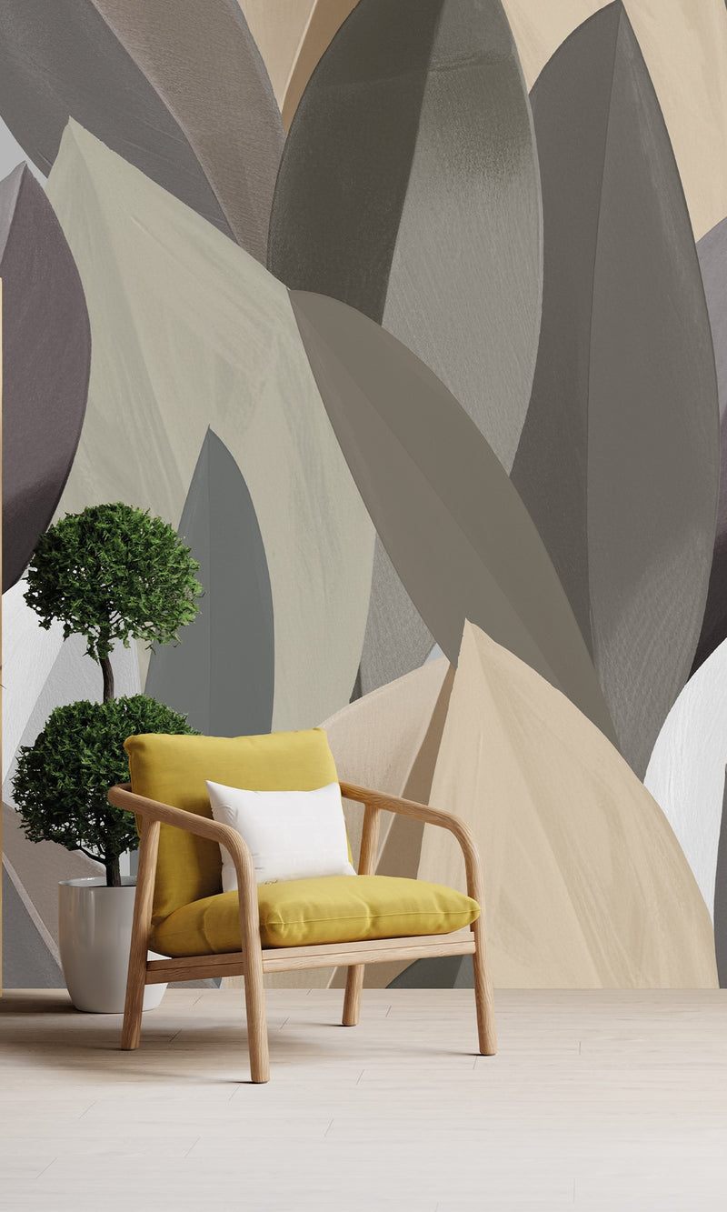 Serenity Foliage Agate Grey & Frosted Almond SYD27597