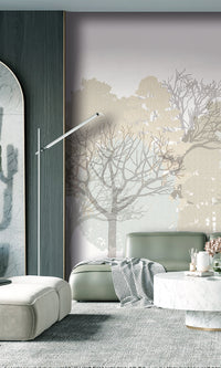 Antibes Nature Classic Chalk & Trellised Ivy AND28290